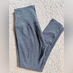 Beyond Yoga Spacedye Caught in the MIDI High Waisted gray Leggings medium EUC